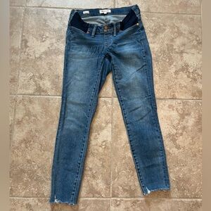 Madewell Maternity Side-Panel Skinny Jeans